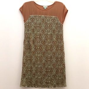 Sundance hand dyed embroidered dress